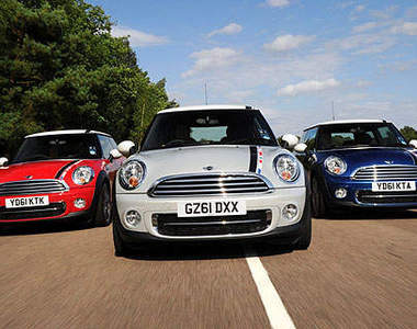 倫敦奧運近～可愛的Mini也要在英國出任務囉！