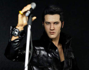 永遠經典 貓王35週年紀念模型