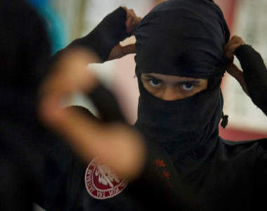 伊朗的女忍者武道館　神秘的倩影刺客？