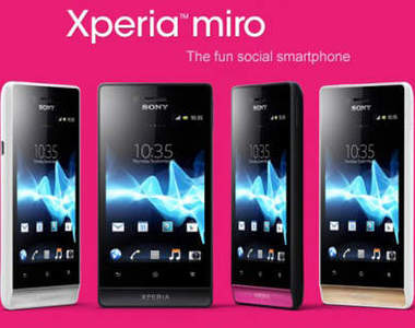 Sony Xperia Miro 新機燒燙燙!終於給它「推出場」啦!