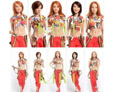 《KARA人偶模型》3月底會在網路上開賣★