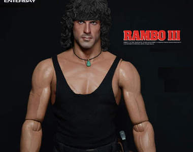 第一滴血 藍波超擬真模型 七月發售