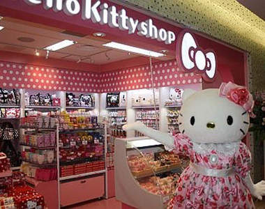 可愛的Hello Kitty甜甜圈♥東京車站也買得到囉！