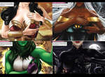 DC與Marvel女英雄 聯手防治乳癌 DC與Marvel女英雄 聯手防治乳癌