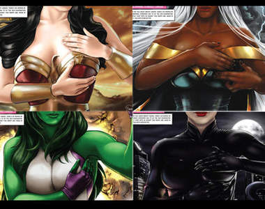 DC與Marvel女英雄 聯手防治乳癌