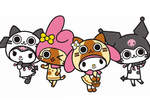 艾路貓 x 美樂蒂  AIROU x My Melody 商品化決定~♥ 艾路貓 x 美樂蒂  AIROU x My Melody 商品化決定~♥