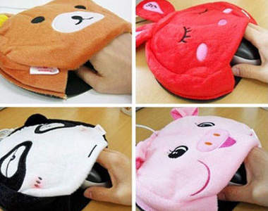 《暖暖USB滑鼠墊》有了你冬天不怕手被凍僵♥