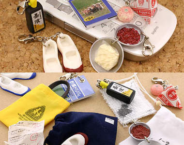 昭和味十足的手機吊飾～讓人懷念的小學時代♥