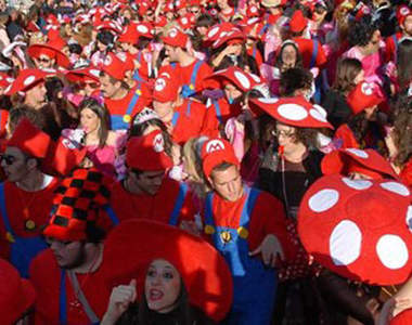 熱情的「馬力歐嘉年華」 來跟馬力歐一起跳森巴!(扭)