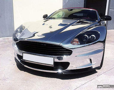 超閃亮《鍍鉻Aston Martin DBS》擦起指紋來肯定很累人～(誤)