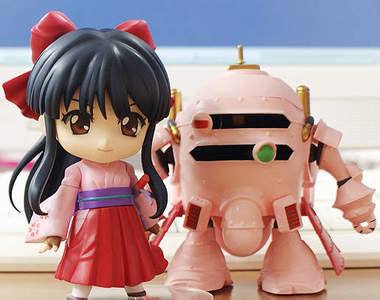 懷舊系列《櫻花大戰》真宮寺櫻&光武黏土人