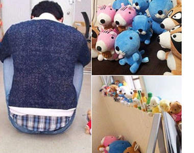 《夾娃娃中毒男友》女朋友家裡滿滿都是娃娃...