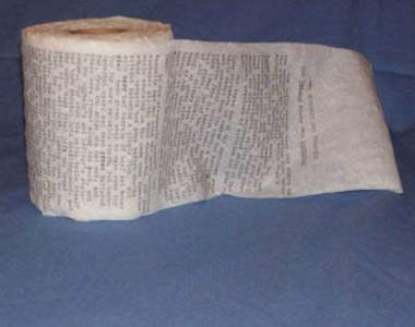 《白鯨記》廁所衛生紙 還是手打的......