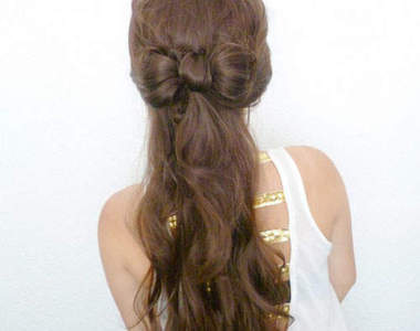 Gaga的蝴蝶結頭～其實也可以變成氣質款