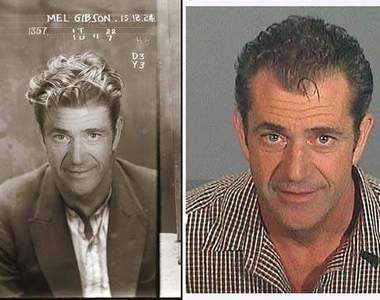 明星警局檔案照...如果他們是古人的話？