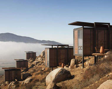 《原野小木屋》深藏在意想不到的峽谷中