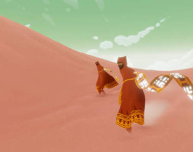 《風之旅人》 玩家自製長袍貓耳旅人~太可愛啦♥