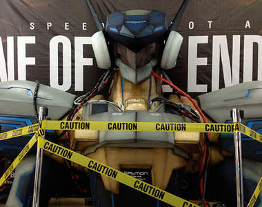 《Z.O.E 高解析版》發售紀念 巨大傑夫提現身日本台場