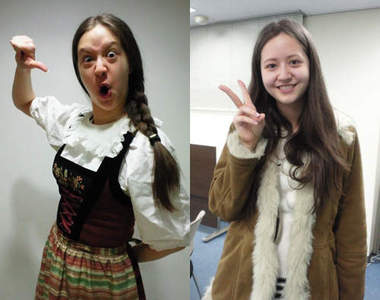 為了搞笑赴日的瑞士混血美少女《春香Christine》