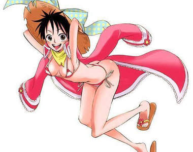 【性轉注意】海賊王魯夫女體化~♥