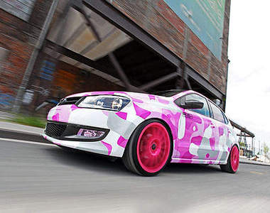 迷彩裝上身！這樣的福斯Polo也太趴了吧～♥