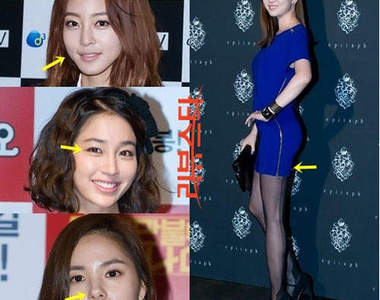 韓國四大美女特色部位合成~怎麼就是有點怪~``~
