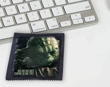 《星際大戰保險套》尤達大師～你怎麼代言保險套去啦（羞）