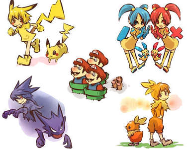 《神奇寶貝擬人萌化》一起收服他們～成為神奇寶貝大師吧～