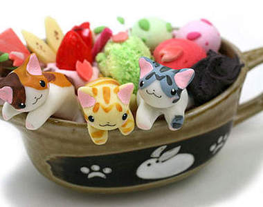 貓的～我怎麼捨得吃下你(oﾟωﾟo)