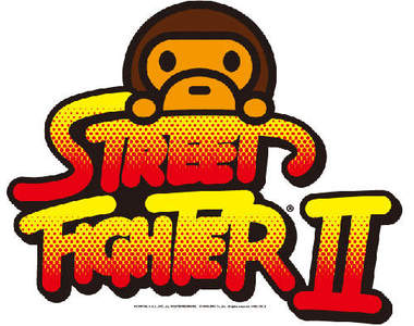 《A Bathing Ape x 快打旋風》經典角色猿化了呀~~(大笑)