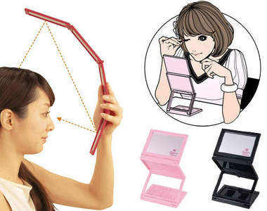 無死角零缺陷的美麗小道具：「 4 面鏡」& 「假睫毛專用鏡」