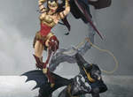 《Injustice: Gods Among Us》神力女超人槓上蝙蝠俠 雕像限定版太帥了 《Injustice: Gods Among Us》神力女超人槓上蝙蝠俠 雕像限定版太帥了