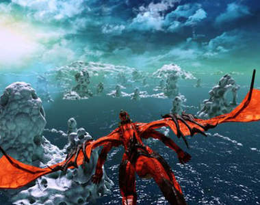 KINECT《紅龍》 駕馭飛龍真是太夢幻了~