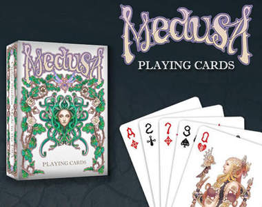梅杜莎撲克牌 RPG設定感風格超強烈