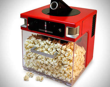 自動爆米花餵食器 看電影可以用嗎?