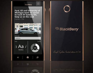 復古味十足的黑莓Win 8手機 難道往日雄風就只能回首嗎~(誤)