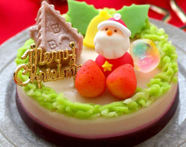《和菓子耶誕蛋糕》傳統和菓子也要加入耶誕大戰