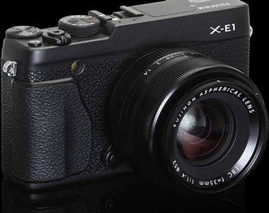 《Fujifilm X-E1 》富士全新高C/P值無反單眼 超復古亮相囉