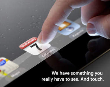 沙發準備好沒! 蘋果正式公布「新」iPad3要來啦!