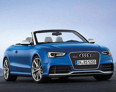 火辣尤物也脫了～Audi RS5 Cabriolet敞篷車初登場