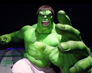 《復仇者聯盟》紐約蠟像集結！有種會被打扁的FU~