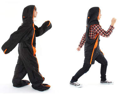 《半身人型睡袋》～讓你走到哪睡到哪zZzzZZ