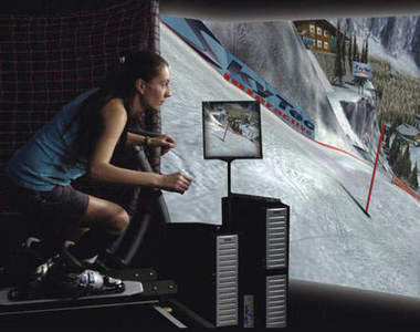 蓋逼真體感滑雪機 超嗨刺激感讓你腳汗用噴的... 