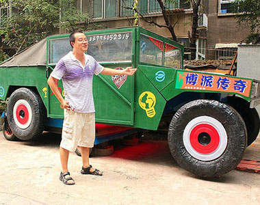 山寨超跑不稀奇~對岸神人打造《博派傳奇》變形金剛