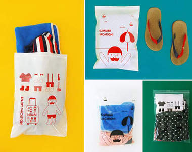 不再亂七八糟～可愛收納袋讓你迫不及待收行李啦