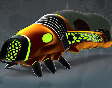 不會吧！如果以後車車長這樣不就天天上演蟲蟲危機？(暈)