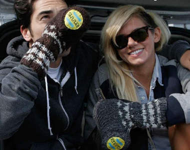 《啤酒瓶手套》再冷也無法阻止我想拎的慾望～