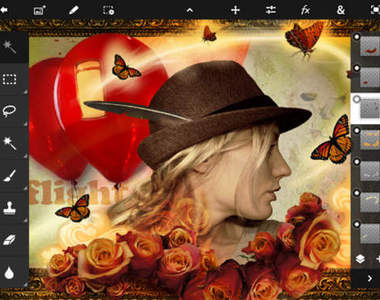 Adobe公布iPad專用《Photoshop Touch》已經正式上架開賣啦！
