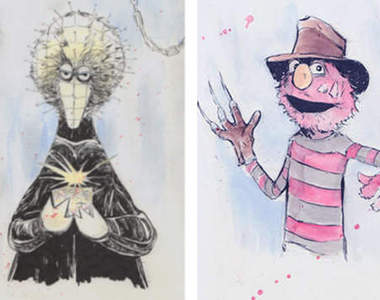 《虐殺系芝麻街角色》…小孩看到會怕怕吧…⊙▃⊙