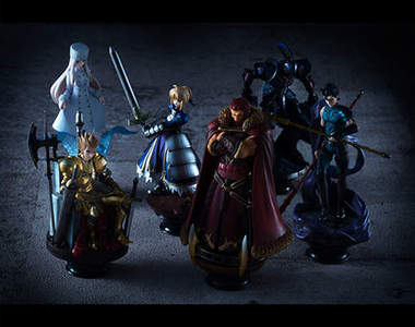 超精緻《Fate/Zero角色人物棋》～一起站在棋子上吧～